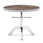 Table basse Kirkwood Argenté - Bois massif - 60 x 50 x 60 cm