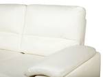 2-Sitzer Sofa VOGAR Beige - Schwarz - Creme - Kunstleder