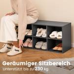 Schuhbank VL32470 Grau