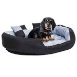 Hundekissen 3006175 Schwarz - Grau - 110 x 23 x 80 cm