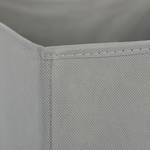 12 x Aufbewahrungsbox Stoff grau Grau - Papier - Textil - 30 x 30 x 30 cm