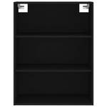 Highboard DE3093 Schwarz - Holzwerkstoff - 34 x 180 x 70 cm