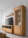 Wohnzimmer-Set LATINA 3-teilig Braun - Holzwerkstoff - 225 x 200 x 42 cm