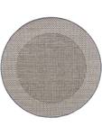 Tapis d'extérieur & intérieur rond River Beige - Textile - 130 x 1 x 130 cm