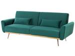 3-Sitzer Sofa EINA Kupfer - Smaragdgrün - Grün