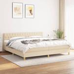 Boxspringbett 3017288-24 Creme - Breite: 200 cm