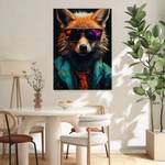 Leinwandbild Fox Cool 80 x 120 cm