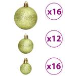 Boules de noël (lot de 100) 295555 Vert clair