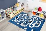 Tapis Petit Town Ville Rue Bleu 180 x 270 cm