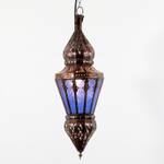 Deckenlampe Nura Blau - Metall - 17 x 54 x 54 cm