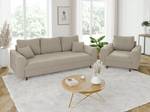 Sofa Oskar 3-Sitzer Beige