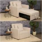 Schlafsessel L90 Beige