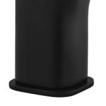 Waschtischarmatur schwarz inkl Ventil Schwarz - Metall - 5 x 18 x 17 cm
