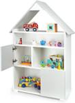 Bücherregal für Kinder - KLEINE HÜTTE Weiß - Holzwerkstoff - 32 x 117 x 80 cm