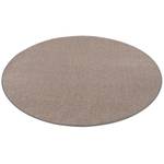 Trend Velours Teppich Joy Rund Taupe - 200 x 200 cm