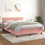 Boxspringbett 3017290-3 Pink - 144 x 193 cm