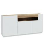 Sideboard Levin 3 Grau - Holzwerkstoff - 180 x 86 x 42 cm