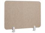 Cloison amovible de bureau SPLIT Beige - Largeur : 80 cm