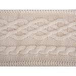 Cable Decke Knitted Twisted