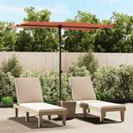 parasol 3001675 Brun rouge - 150 x 215 x 200 cm