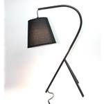 Lampe chevet design à trépied noir Noir - Métal - 35 x 53 x 28 cm
