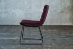 Chaise NEW CHARME Velvet Mauve