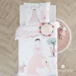 Kinderbettwäsche PRINCESSE Pink - Textil - 26 x 6 x 36 cm