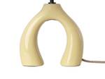 Lampe de table ABBIE Blanc - Jaune