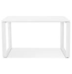 Bureau BAKUS Blanc - Bois massif - 120 x 75 x 60 cm