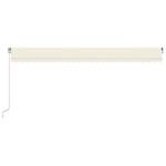 Markise 3006540-1 Creme - 600 x 350 x 1 cm