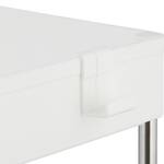 Lot de 2 rangements sous évier Argenté - Blanc - Métal - Matière plastique - 40 x 32 x 22 cm