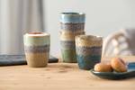 Kaffeebecher Matera 4er Set Keramik - 9 x 10 x 9 cm