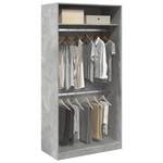 Kleiderschrank 298537-6 Beton Dekor - Breite: 100 cm