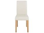 Esszimmerstuhl BROADWAY 2er Set Beige - Eiche Hell