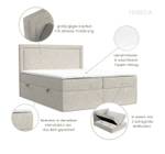 Boxspringbett Tribeca II Bonell Feder Breite: 160 cm