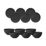 Bowl Set Manufacture Rock Schwarz