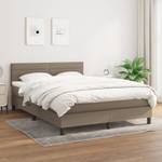 Boxspringbett 3017287-15 Taupe - Tiefe: 193 cm