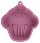 Zenker Silikonbackform große Muffinform Violett - Kunststoff - 23 x 27 x 5 cm