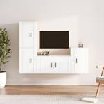 TV-Schrank 4er Set D644 Weiß