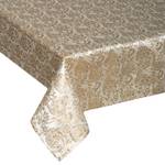 Tischdecke mit Weihnachtsdruck, Gold Gold - Textil - 140 x 1 x 240 cm