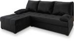 Ecksofa RITA Schwarz