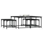 Couchtische 5er Set D475 Schwarz