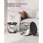 Couchtisch Asmara 2er-Set Schwarz