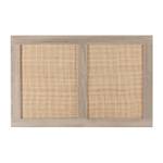 Kopfteil Musa Beige - Holzwerkstoff - 2 x 65 x 95 cm