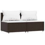 Mittelsofa 3029630-2 (2er Set) Braun