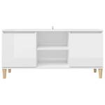 Meuble tv 3009522 Blanc brillant