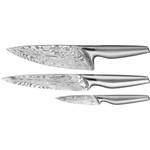 Messer Chefs Edition 3-tlg. Silber - Metall - 5 x 33 x 33 cm