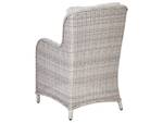 Gartenstuhl CASCAIS 2-tlg Beige - Grau - Polyrattan - 60 x 96 x 73 cm