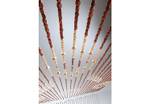 Vorhang SEVILLA Braun - Holzwerkstoff - 90 x 200 x 2 cm