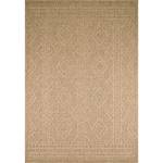 Tapis salon JUTE ART C 80x300 beige Beige - Matière plastique - 80 x 5 x 300 cm